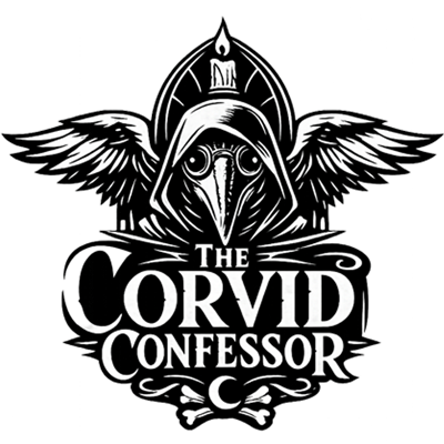 The Corvid Confessor Logo
